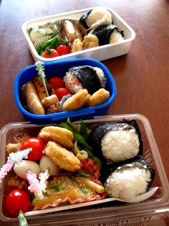 伊保堀遠足の日のお弁当
