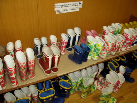 ラバーブーツ貸し出し