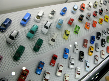 トミカ展示