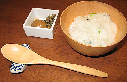 我が家の七草粥