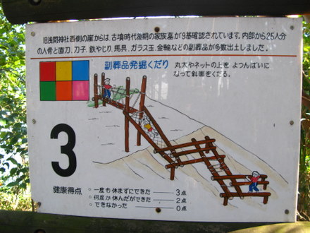 副葬品発掘くだり