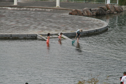 水遊び