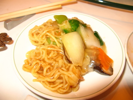 野菜あんかけ焼きそば