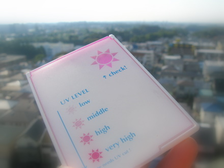 UVチェックミラー