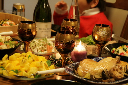 クリスマスのお料理