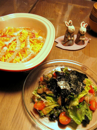 ひな祭りの食事