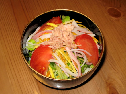冷やし中華風素麺