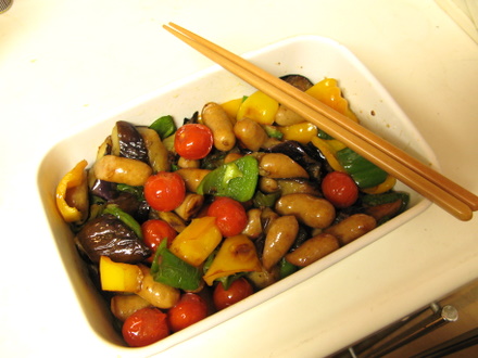 ドレッシングで作る野菜マリネ♪