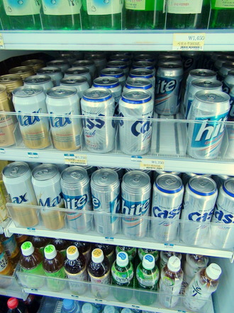 コンビニのビール