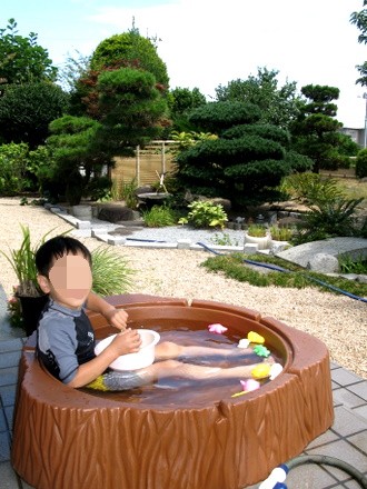 水浴び