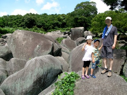 万倉の大岩郷