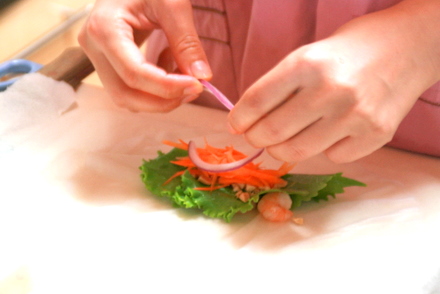 料理中
