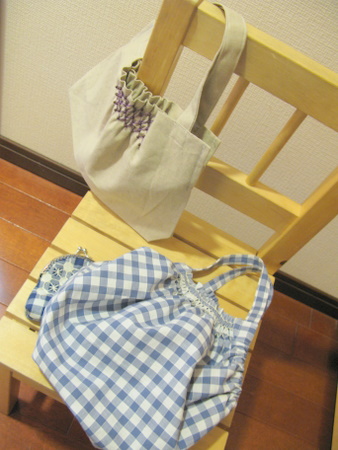 スモッキングのハンドメイド