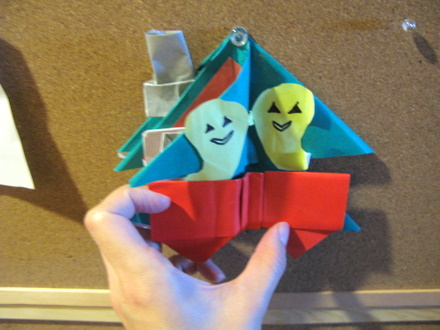レオの作った、クリスマスツリー
